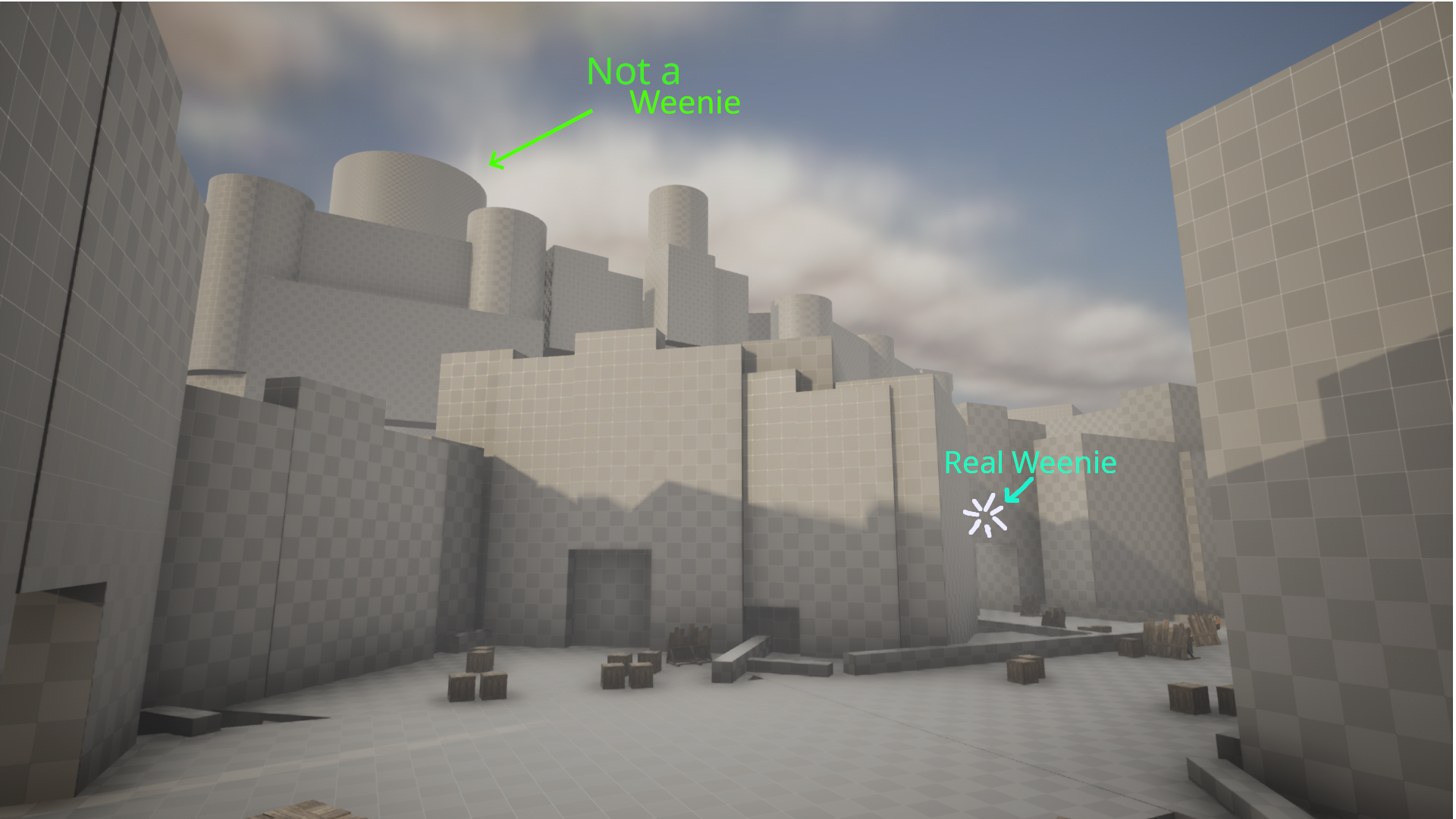 Weenie example edited to show a better weenie definition